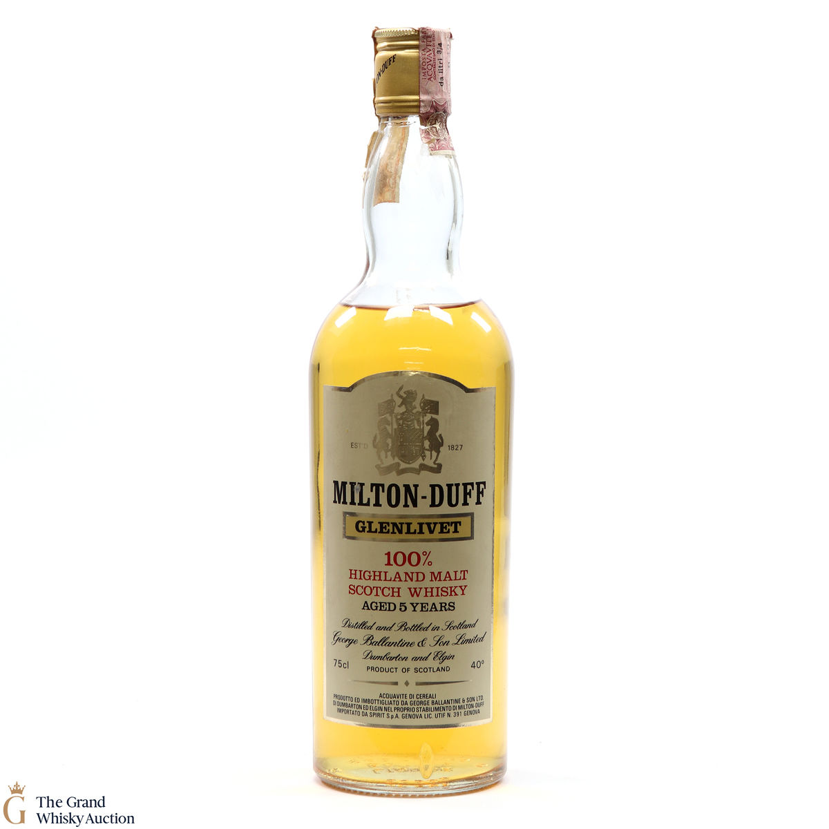 Miltonduff - 5 Year Old 75cl