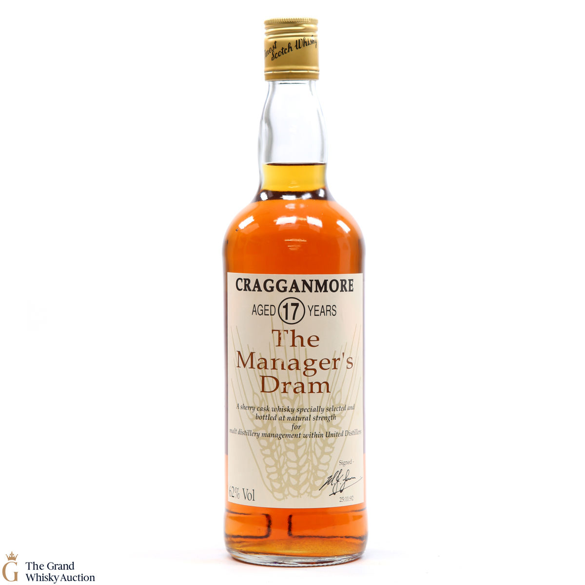 Cragganmore - 17 Year Old - Manager's Dram (75cl)