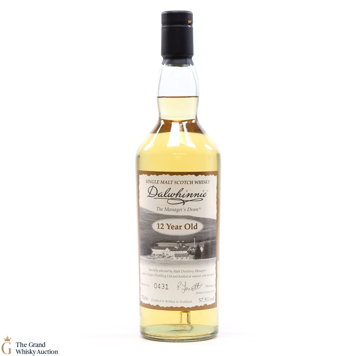 Dalwhinnie - 12 Year Old - Manager's Dram 2009