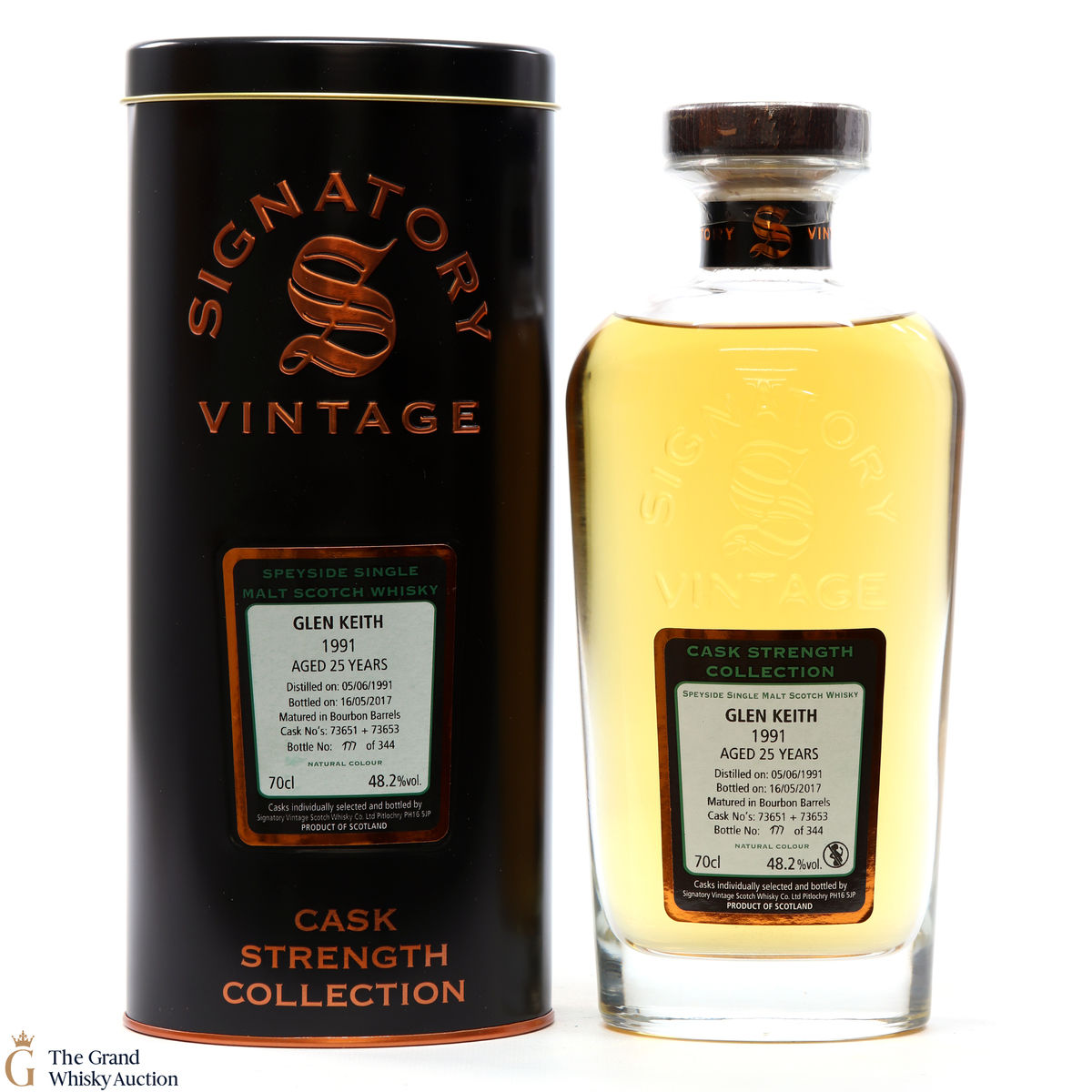 Glen Keith - 25 Year Old 1991 Signatory 2017