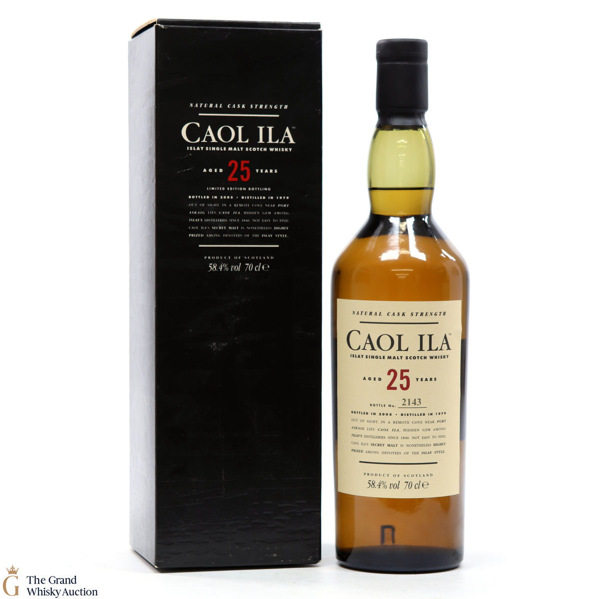 Caol Ila - 25 Year Old  - 1979 Cask Strength