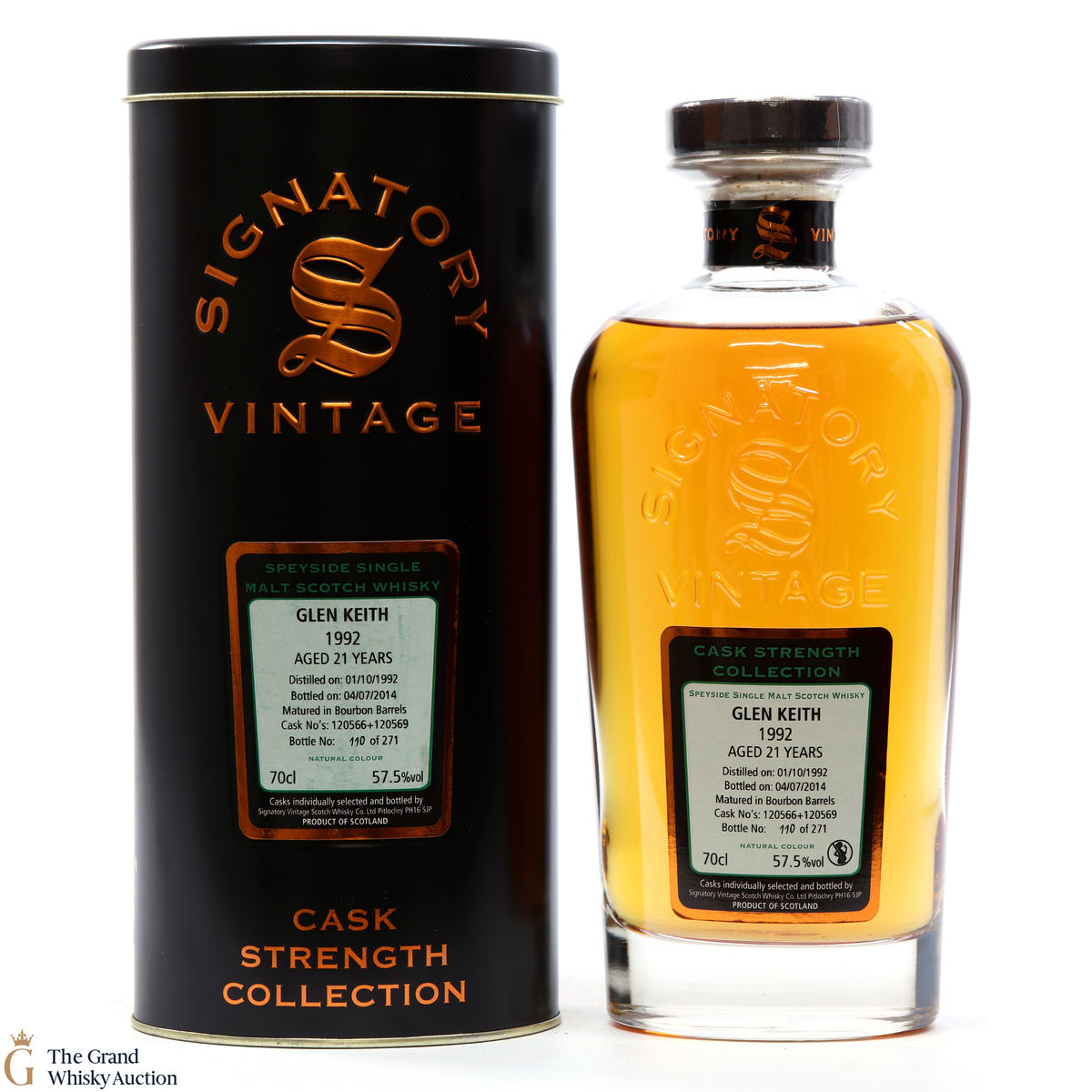 Glen Keith - 21 Year Old 1992 - Signatory 