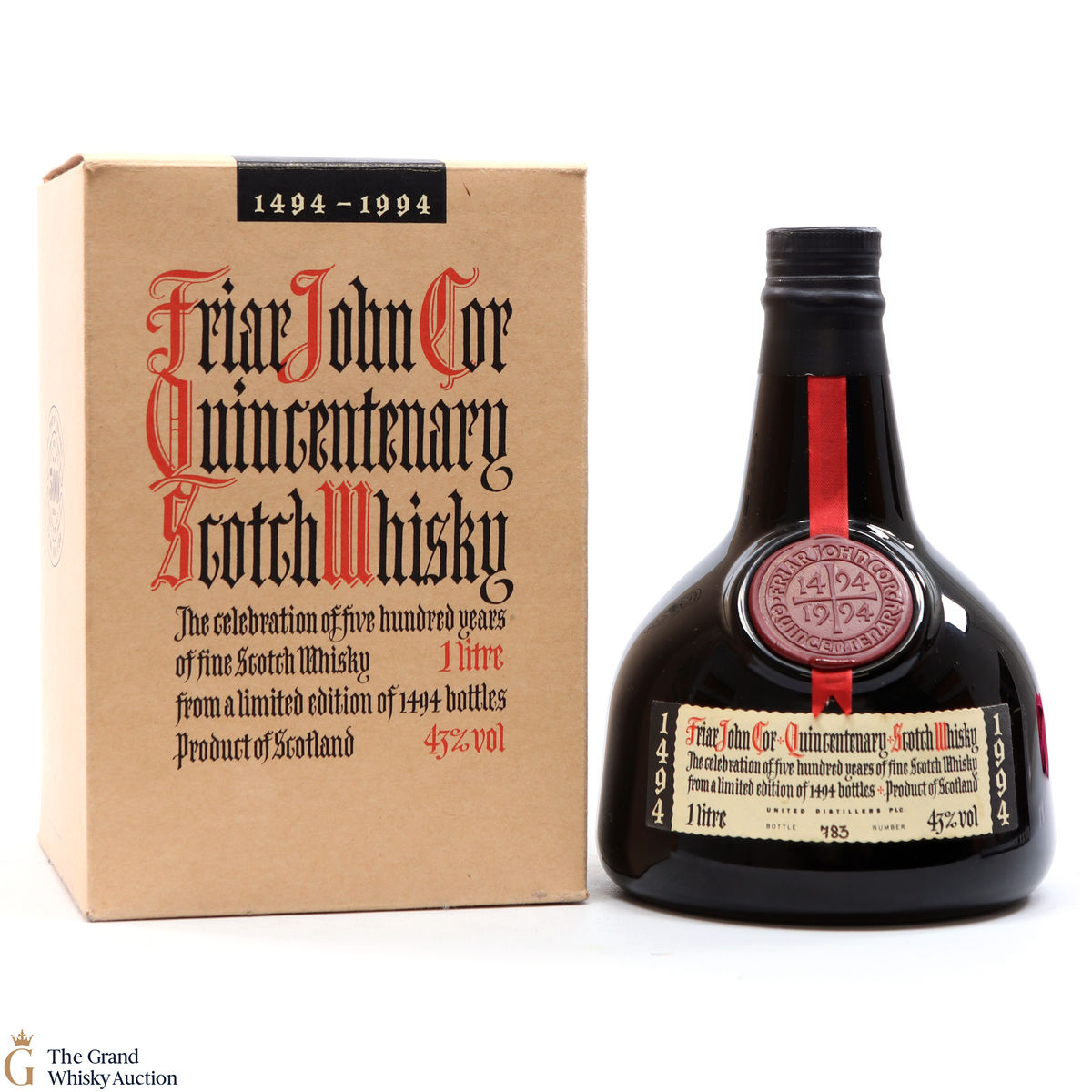 Friar John Cor Quincentenary 1494 - 1994 Anniversary 1L