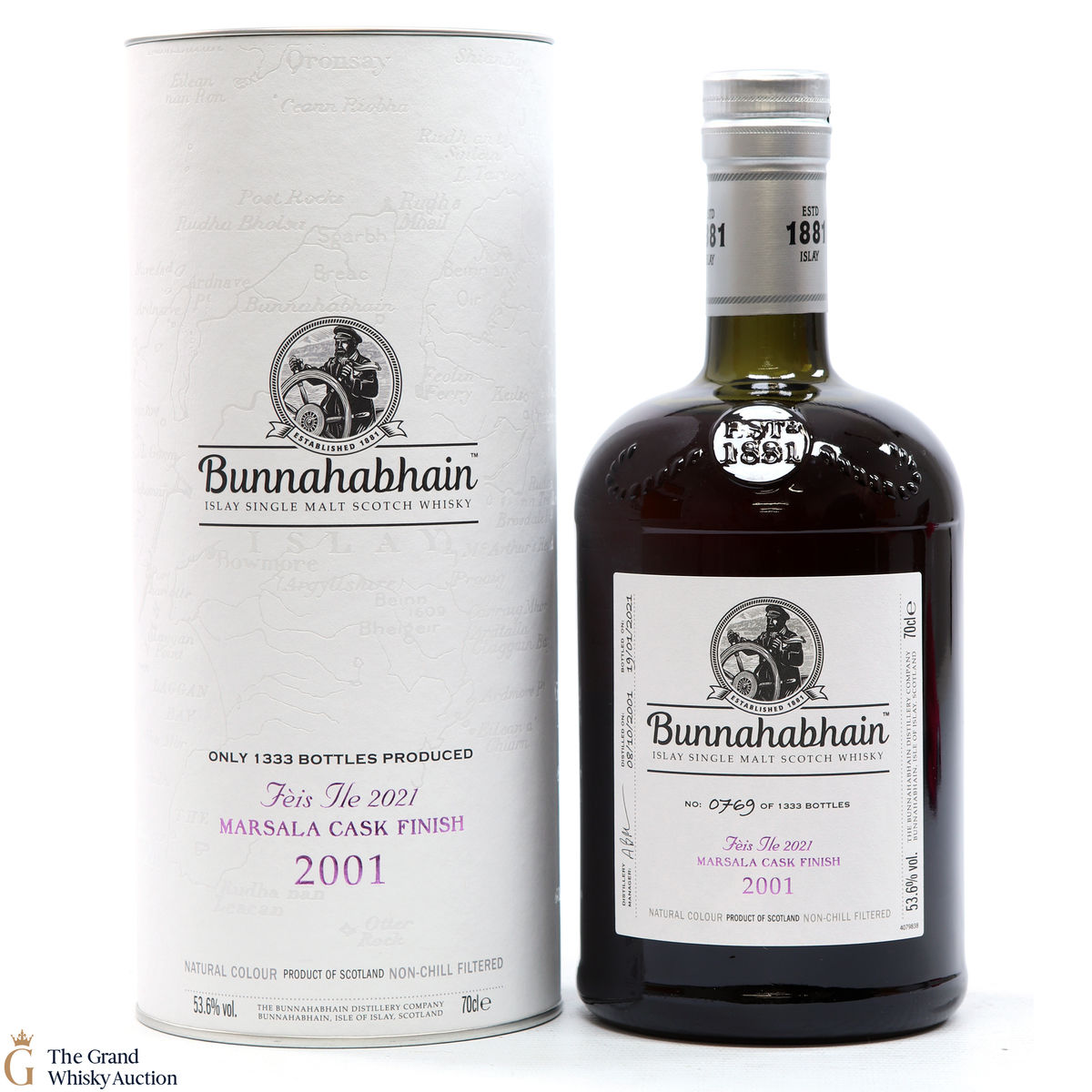 Bunnahabhain - Marsala Cask Finish 2001 - Feis Ile 2021