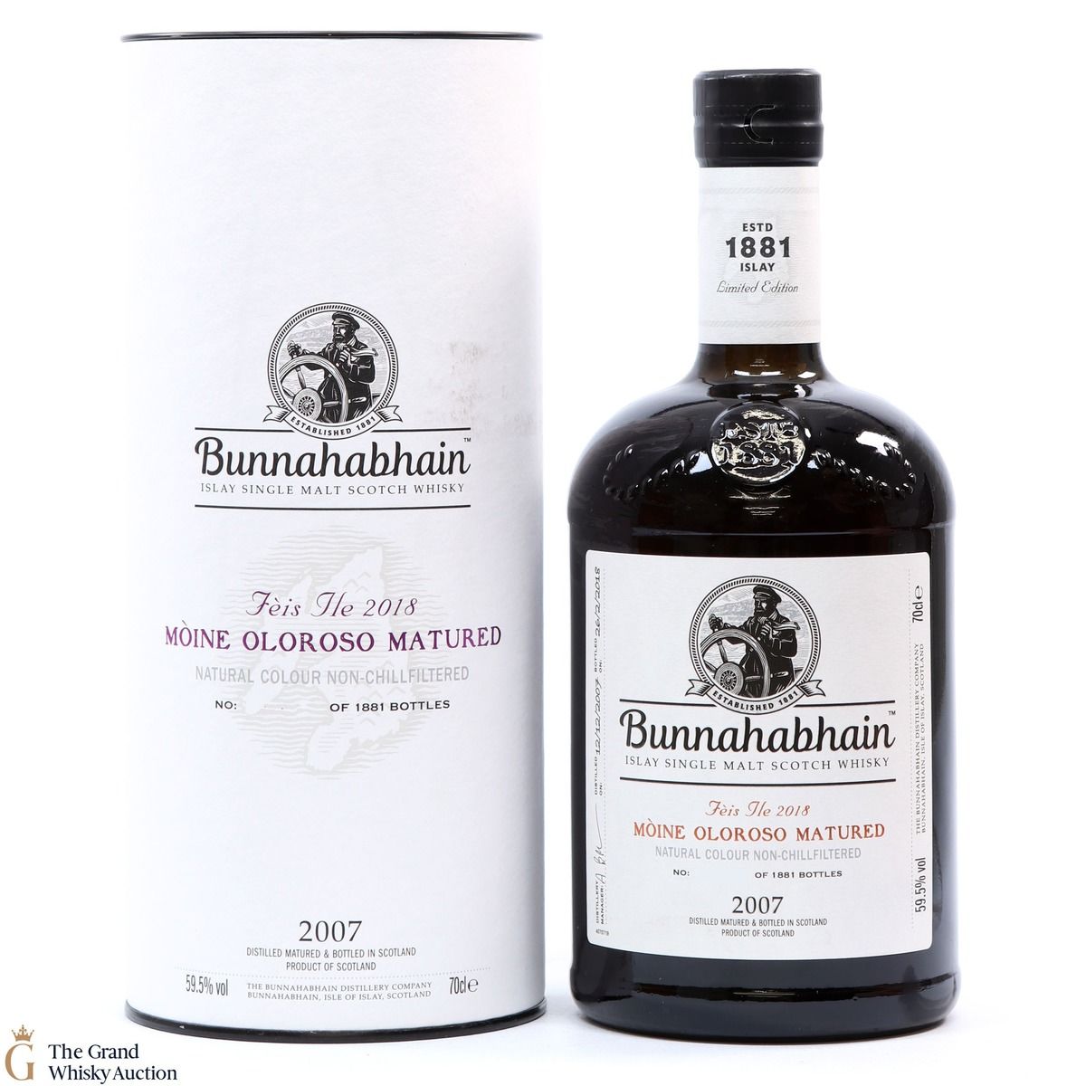 Bunnahabhain - 2007 Moine Oloroso - Fèis Ìle 2018