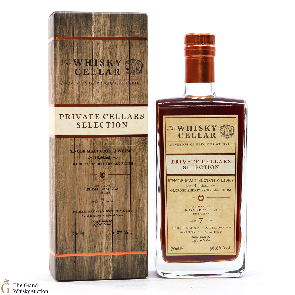 Royal Brackla - 7 Year Old 2013 Cask #14 - The Whisky Cellar