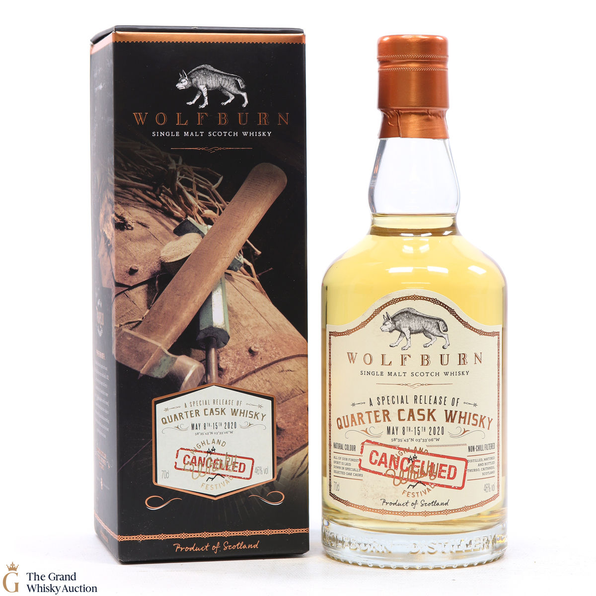 Wolfburn - Quarter Cask - Highland Whisky Festival (Cancelled) 2020 
