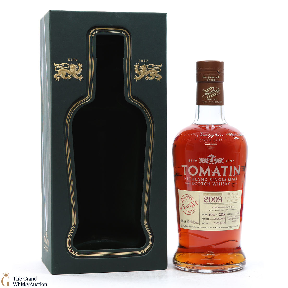 Tomatin - 2009 French Oak #3435 for Aberdeen Whisky Shop