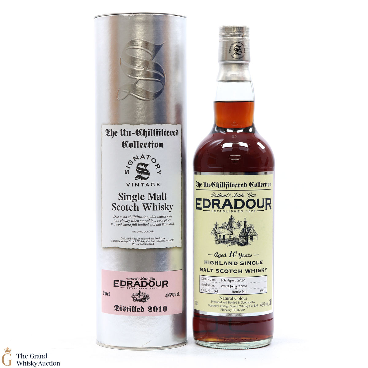 Edradour - 10 Year Old 2010 - Signatory #79