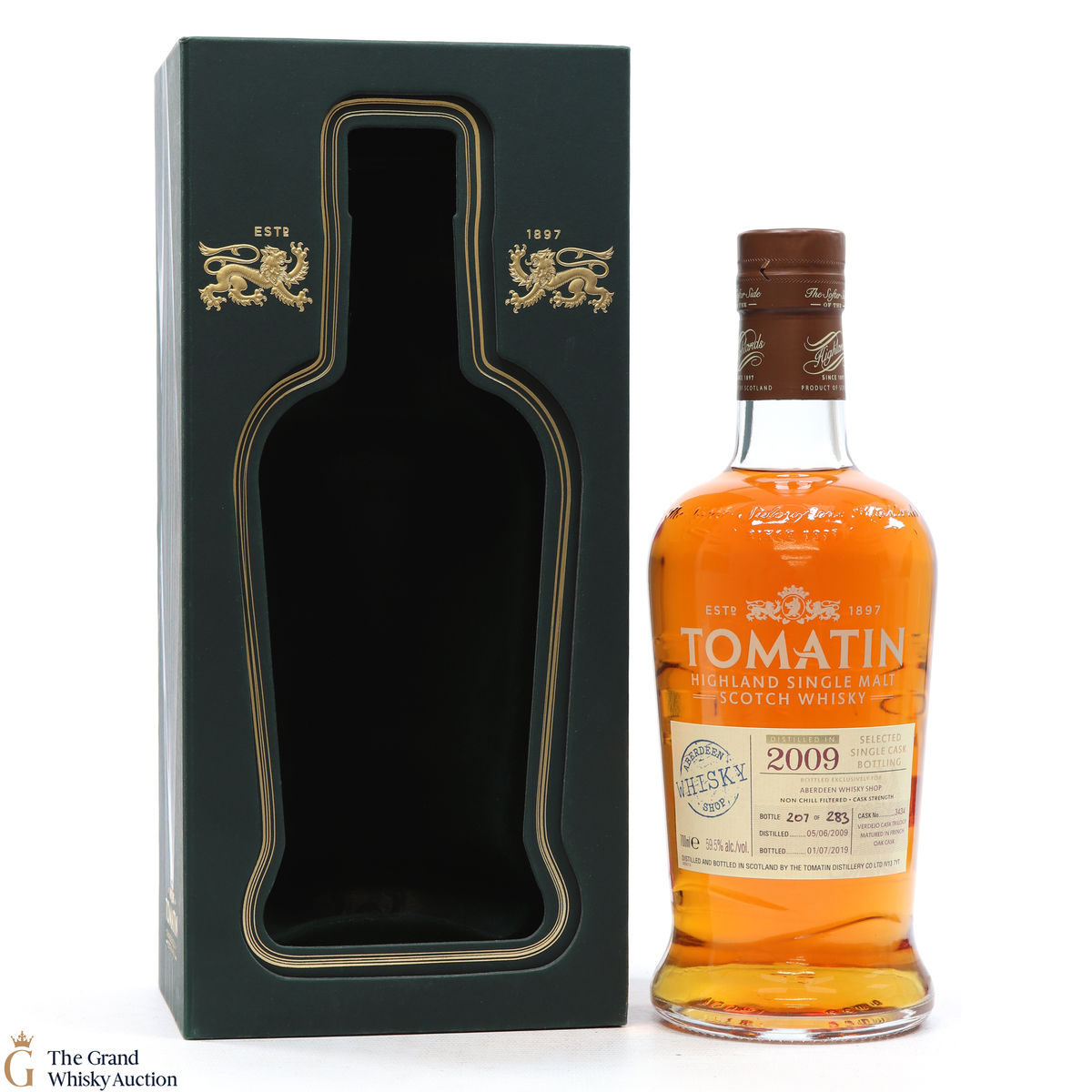 Tomatin - 2009 French Oak #3434 for Aberdeen Whisky Shop