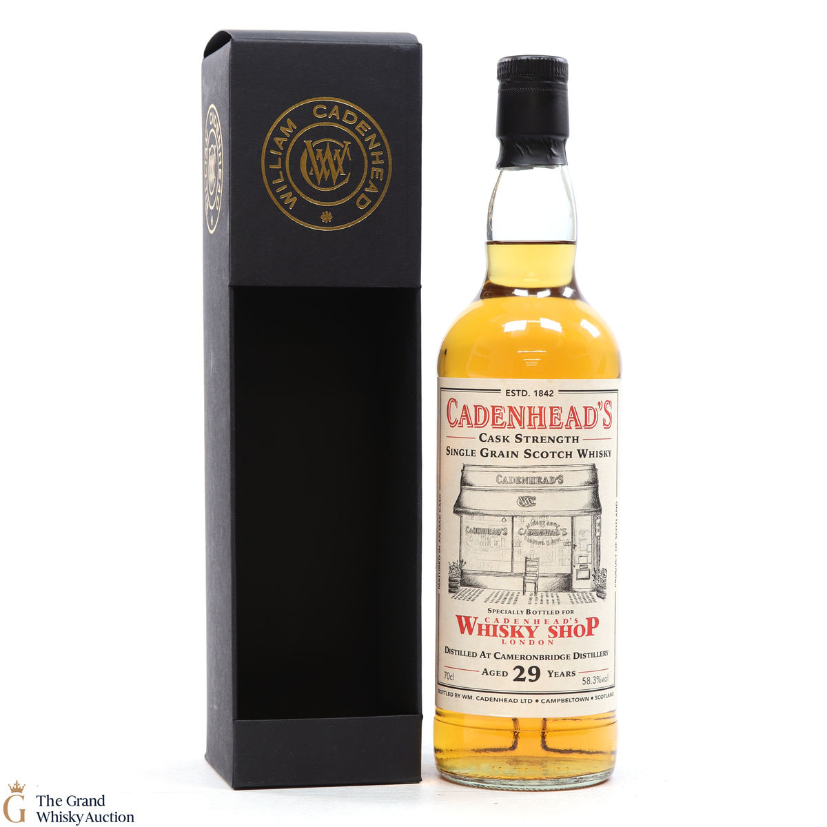 Cameronbridge - 29 Year Old 1989 - Cadenhead's Whisky Shop London 2018