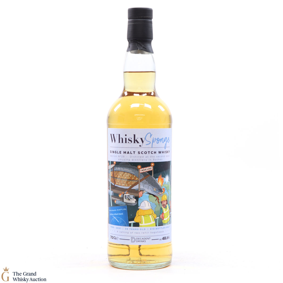 Secret Speyside - 30 Year Old 1990 Whisky Sponge 2021