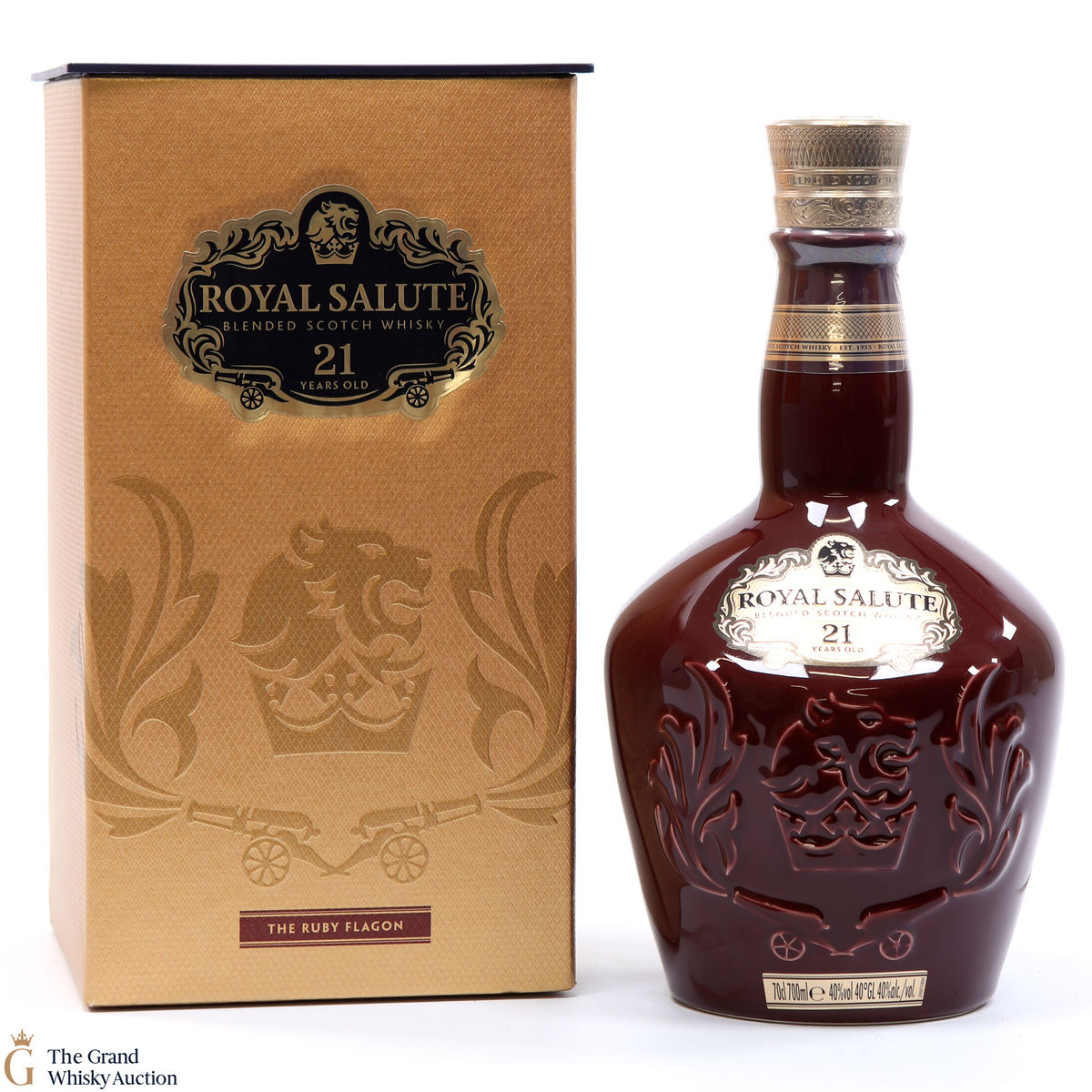 Chivas - Royal Salute - 21 Year Old - Ruby Flagon