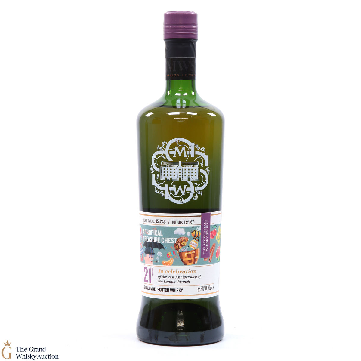 Glen Moray - 21 Year Old SMWS 35.243 - 21st Anniversary London Branch