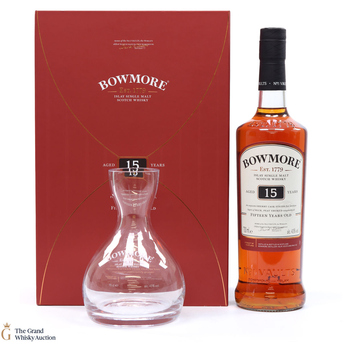 Bowmore - 15 Year Old Sherry - Decanter Gift Pack