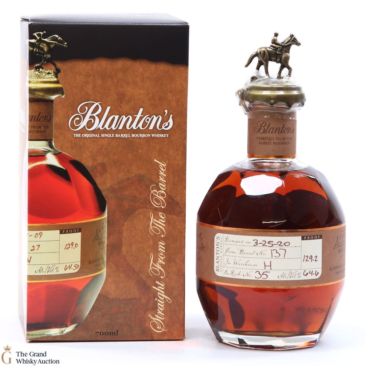Blanton’s - Straight From The Barrel - Cask Strength
