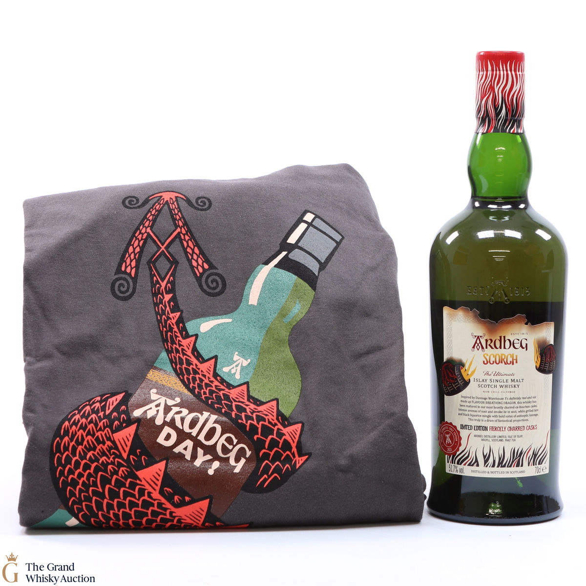 Ardbeg - Scorch - Committee Release 2021 + T-Shirt