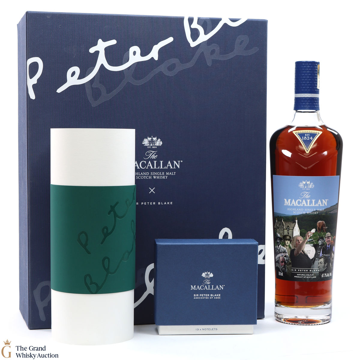 Macallan - Sir Peter Blake - An Estate, a Community and a Distillery 75cl + Notelets