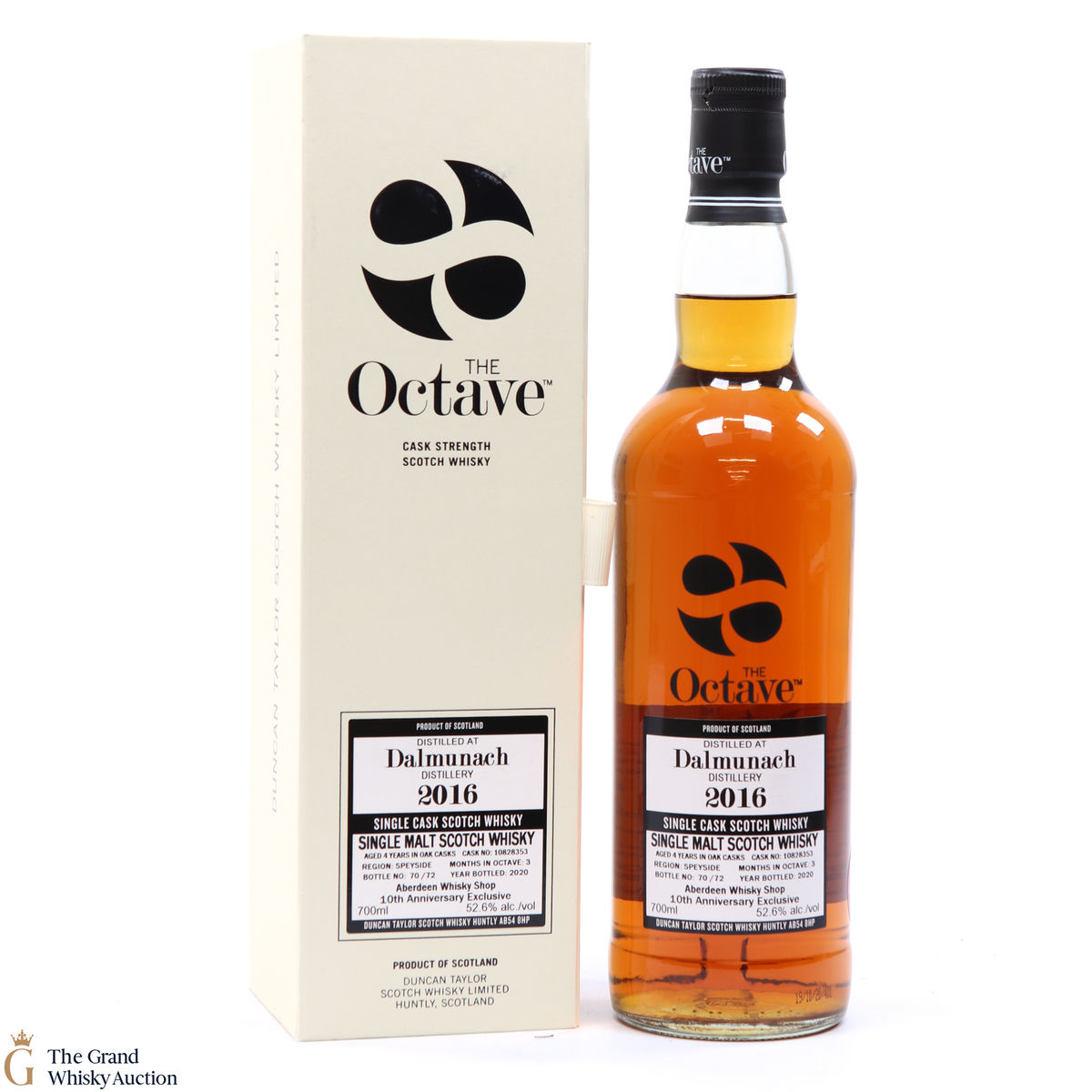 Dalmunach - 4 Year Old - 2016 Octave Aberdeen Whisky Shop #10828353