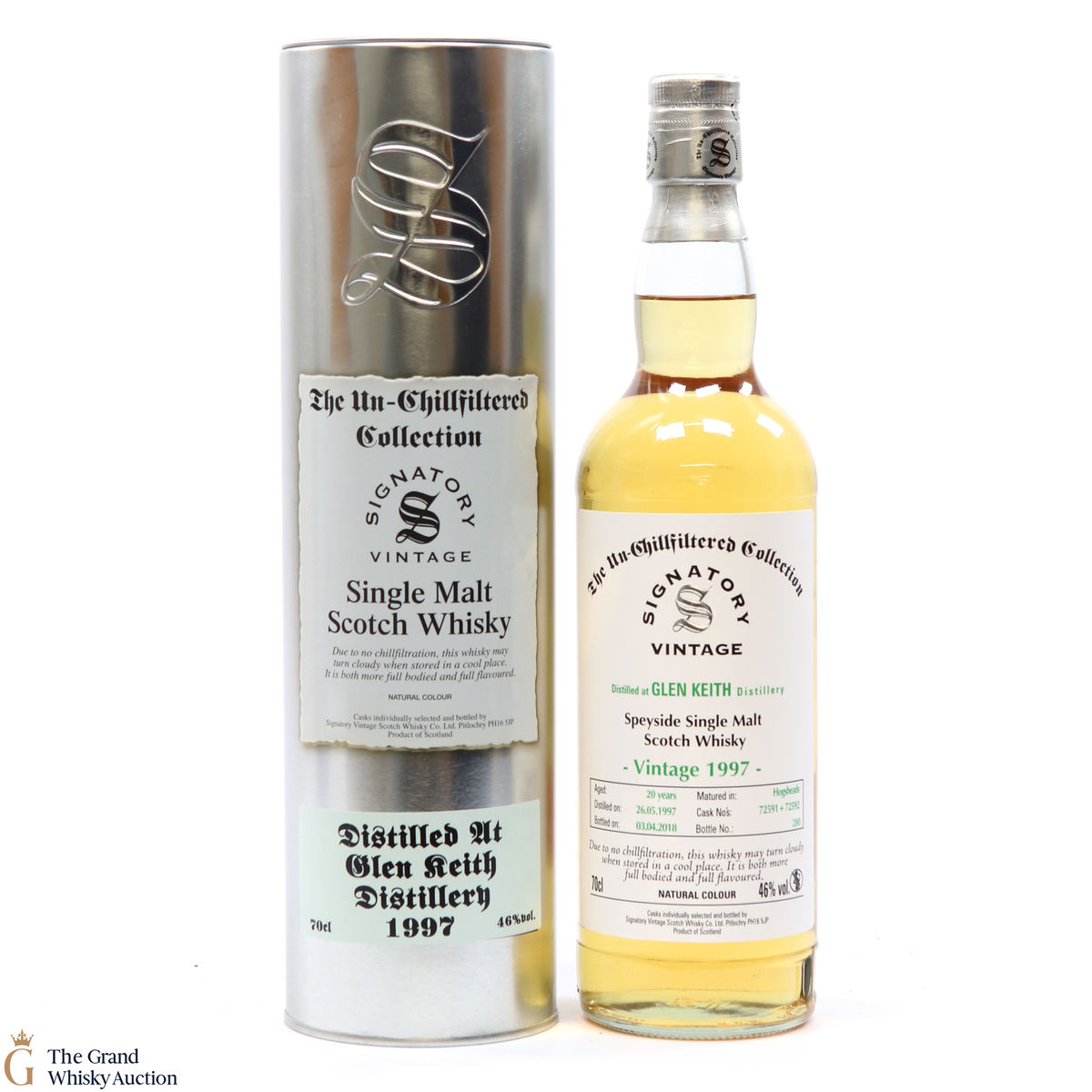 Glen Keith - 20 Year Old 1997 - Signatory 