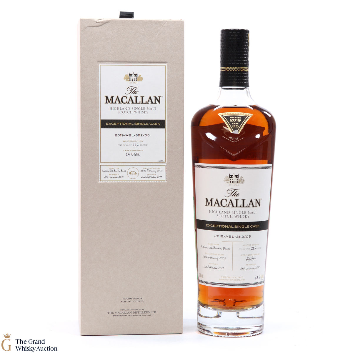 Macallan - 2007 Exceptional Cask #3112-05 - 2019 Release