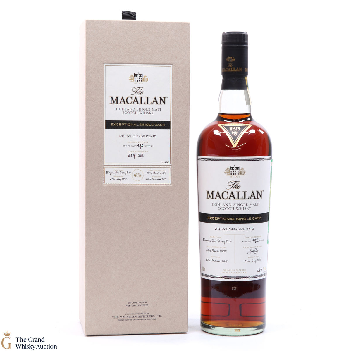 Macallan - 2005 Exceptional Cask #5223-10 2017 Release