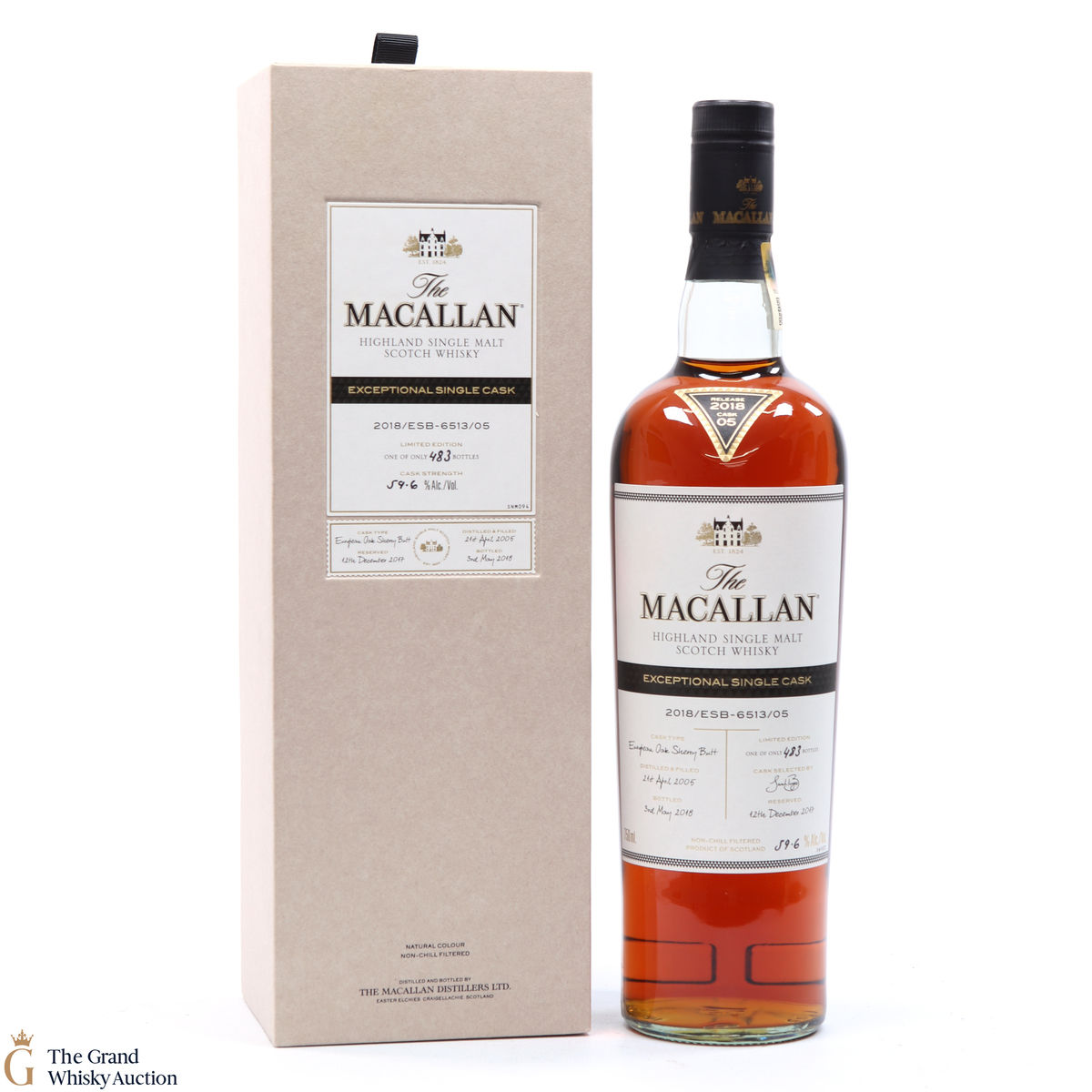 Macallan - 2005 Exceptional Cask #6513-05 2018 Release 75cl