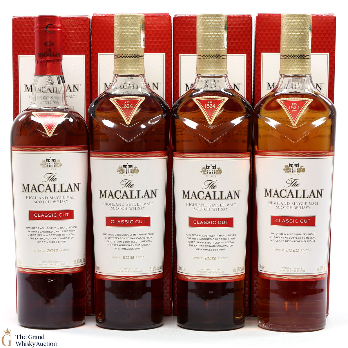 Macallan - Classic Cut - 2017, 2018, 2019 & 2020