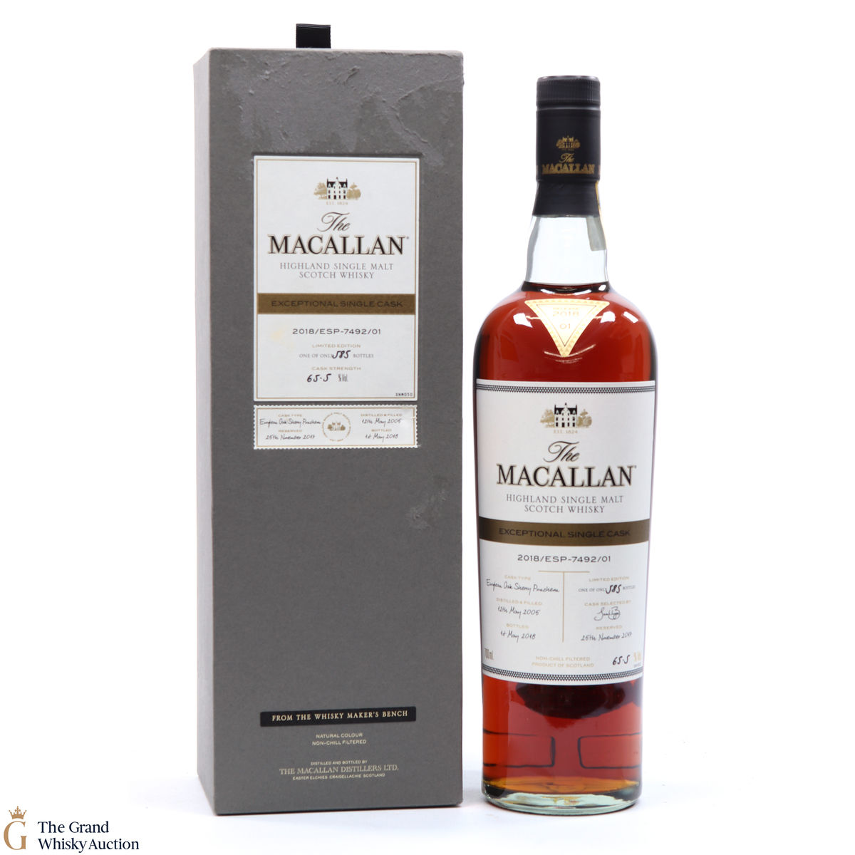 Macallan - 2005 Exceptional Cask #7492-01 2018 Release