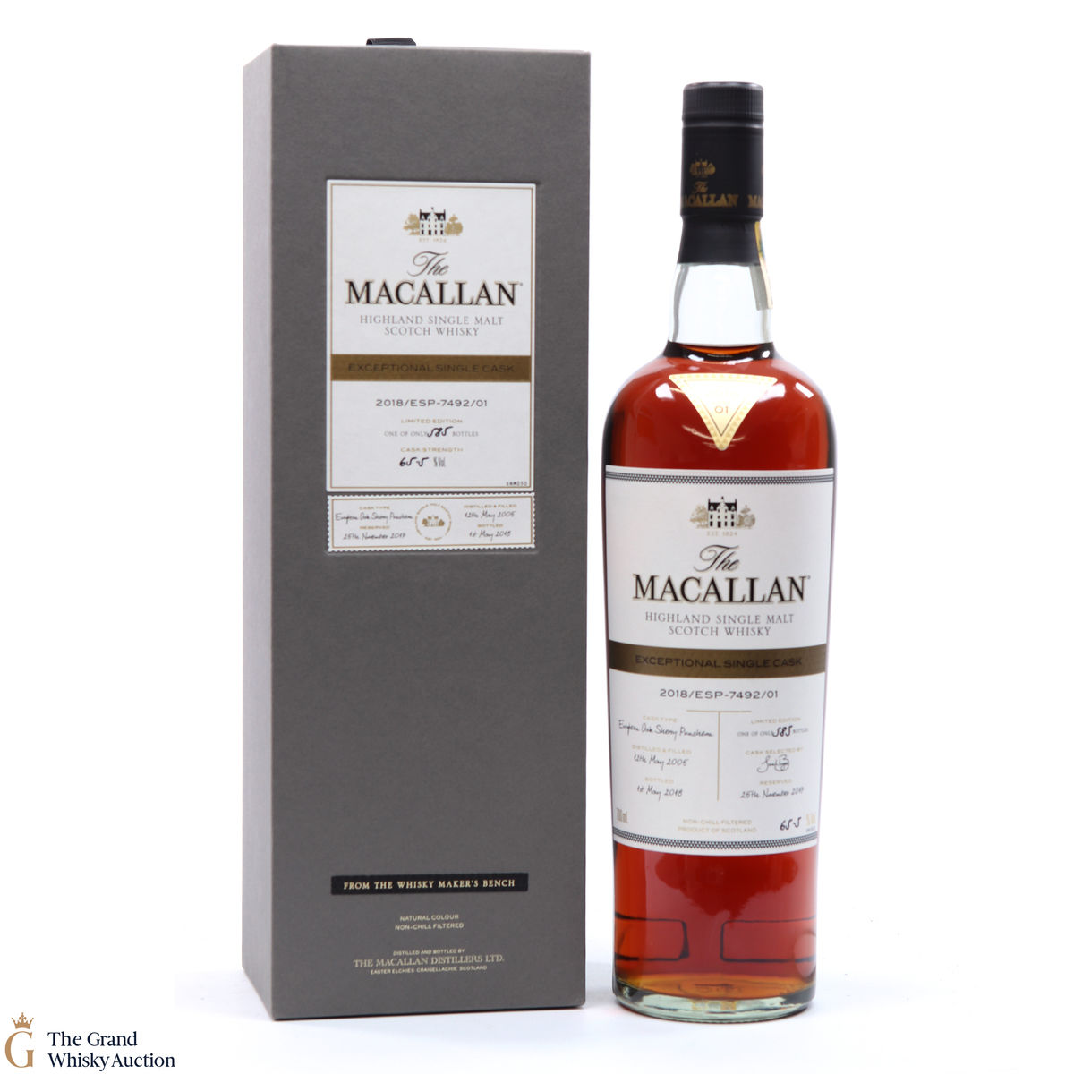 Macallan - 2005 Exceptional Cask #7492-01 2018 Release