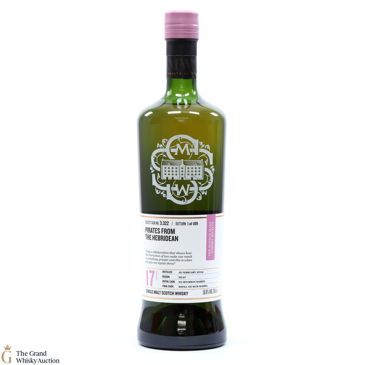 Bowmore - 17 Year Old - SMWS 3.322 - Pirates From The Hebridean