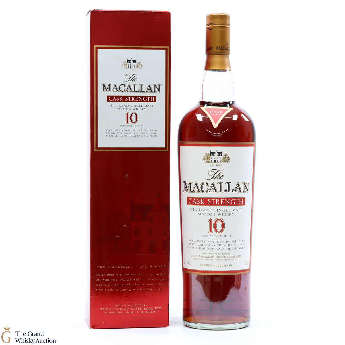Macallan - 10 Year Old Cask Strength - 1 Litre 58.1%
