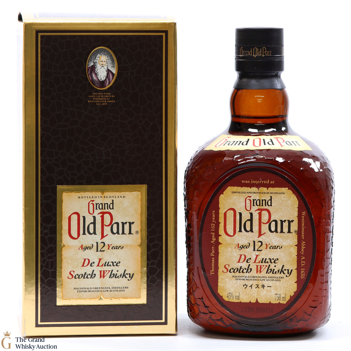 Grand Old Parr - 12 Year Old (75cl)