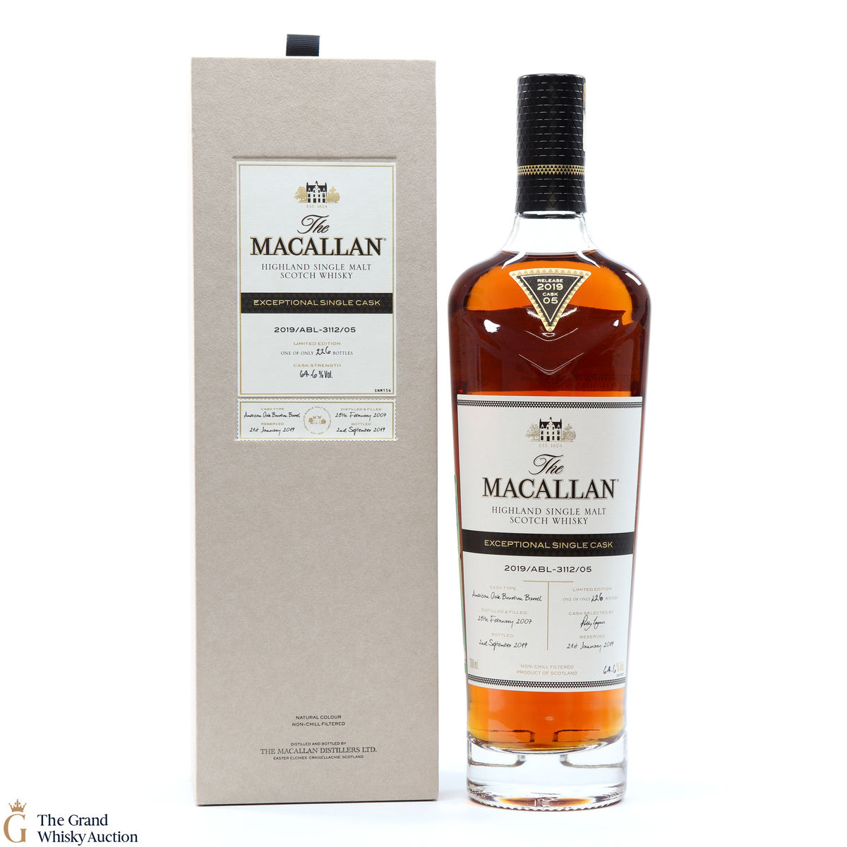 Macallan - 2007 Exceptional Cask #3112-05 - 2019 Release