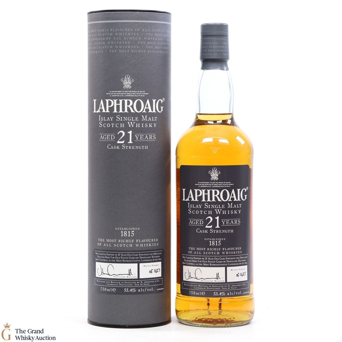 Laphroaig - 21 Year Old - Cask Strength Limited Edition