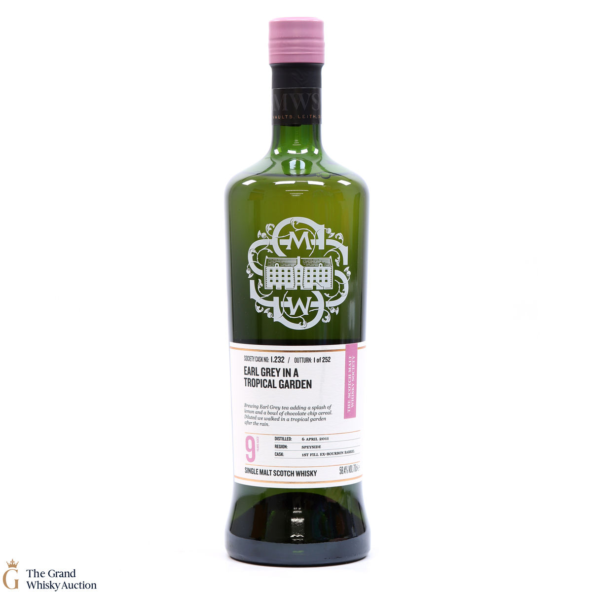 Glenfarclas - 9 Year Old - SMWS 1.232 - Earl Grey In A Tropical Garden