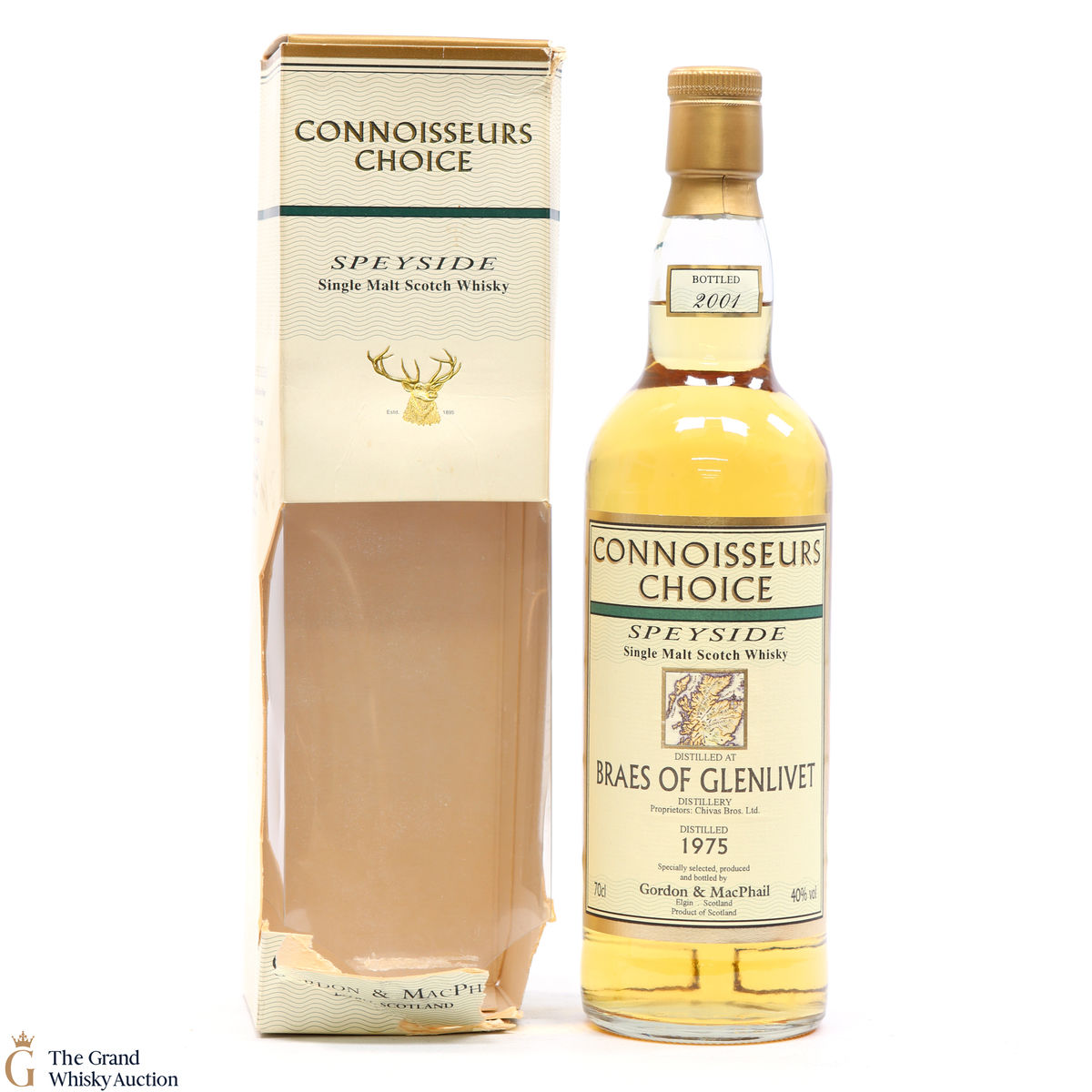 Braes of Glenlivet - 1975 Gordon and Macphail Connoisseurs Choice 2001