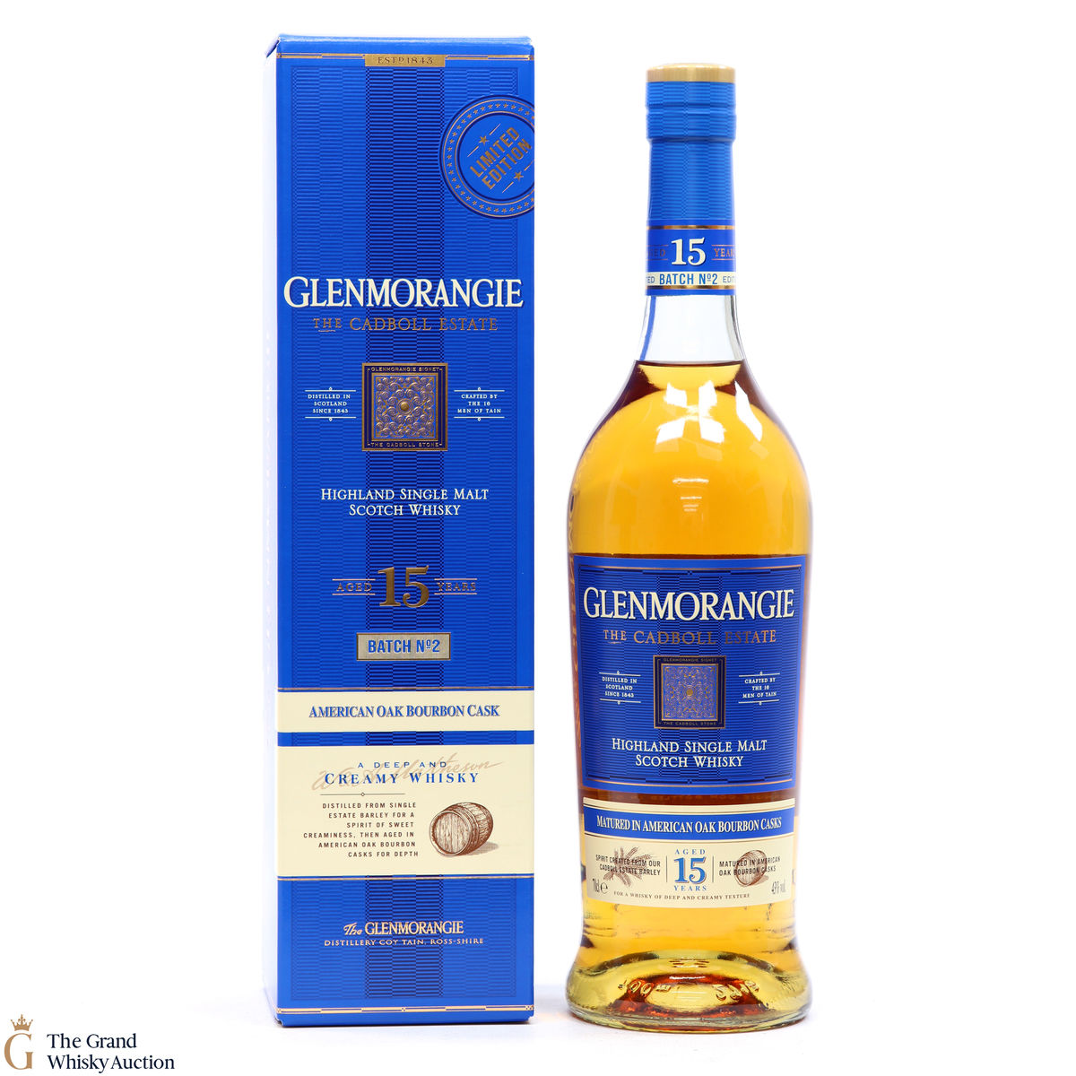Glenmorangie - 15 Year Old - The Cadboll Estate - Batch 2 