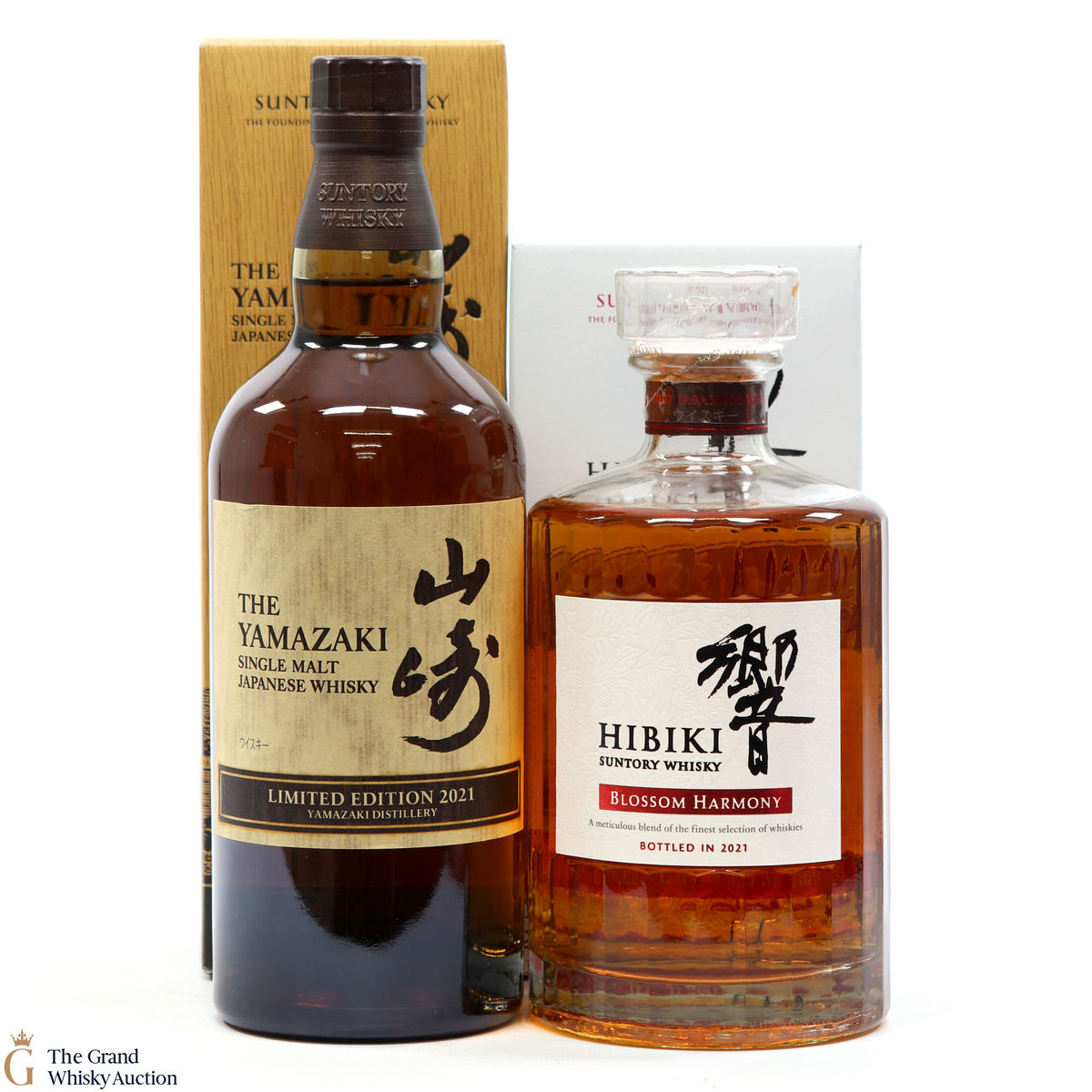 Suntory - Hibiki Blossom Harmony 2021 + Yamazaki 2021 (2 x 70cl)