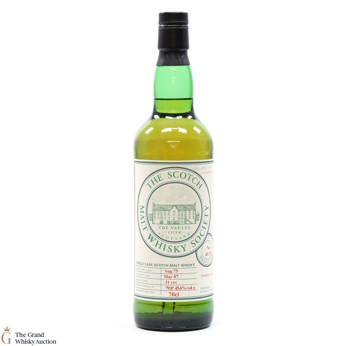 Dallas Dhu - 31 Year Old - SMWS 45.19 