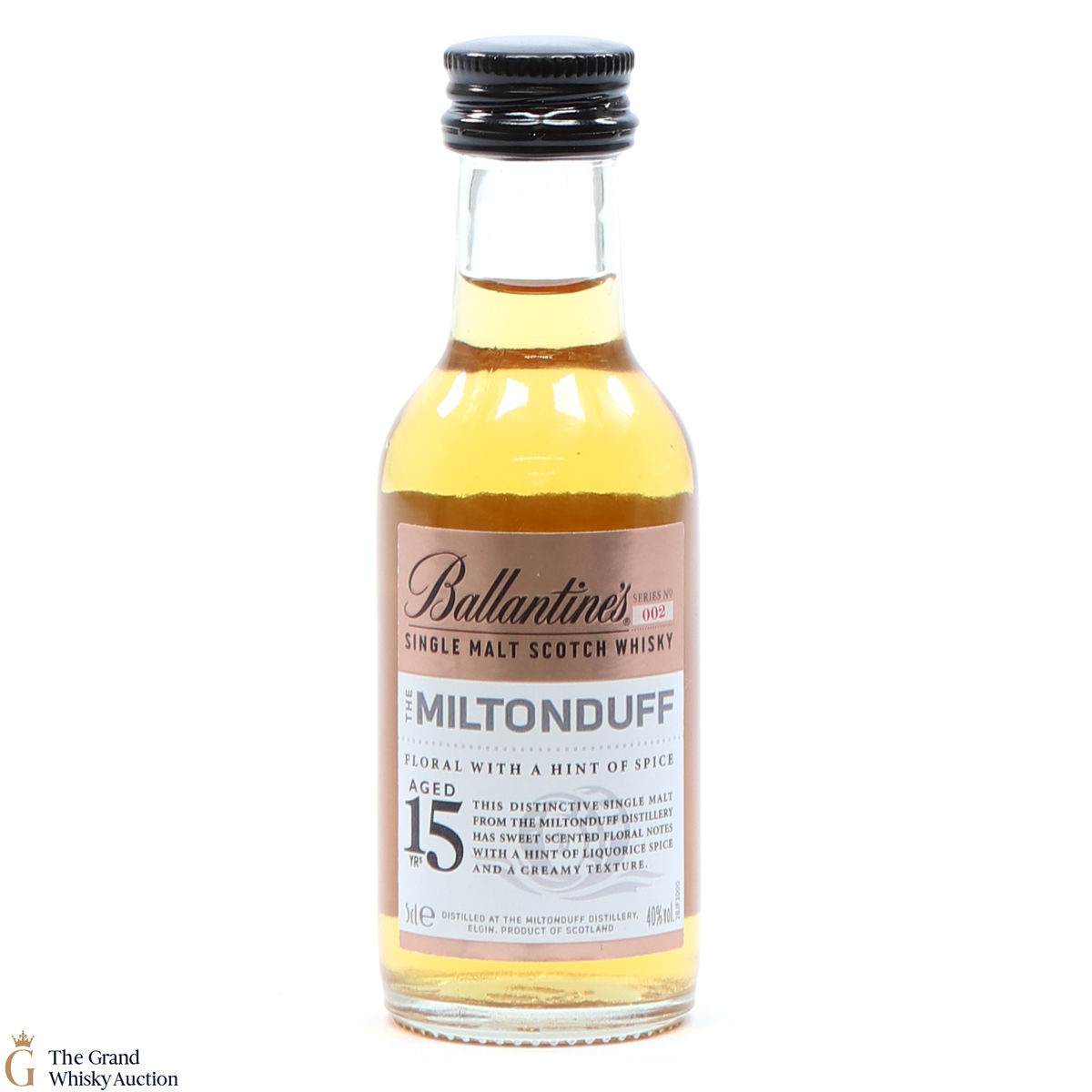 Miltonduff - 15 Year Old - Ballantine's Series #2 (5cl)