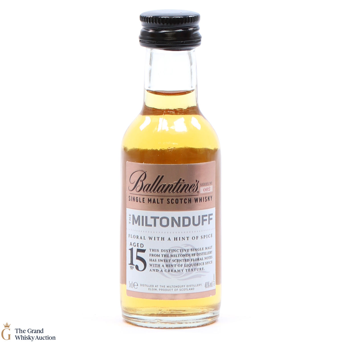 Miltonduff - 15 Year Old - Ballantine's Series #2 (5cl)