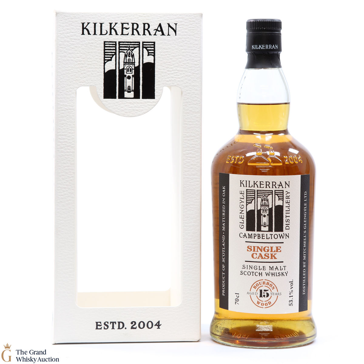 Kilkerran - 15 Year Old - Single Bourbon Cask - 15th Anniversary 2004