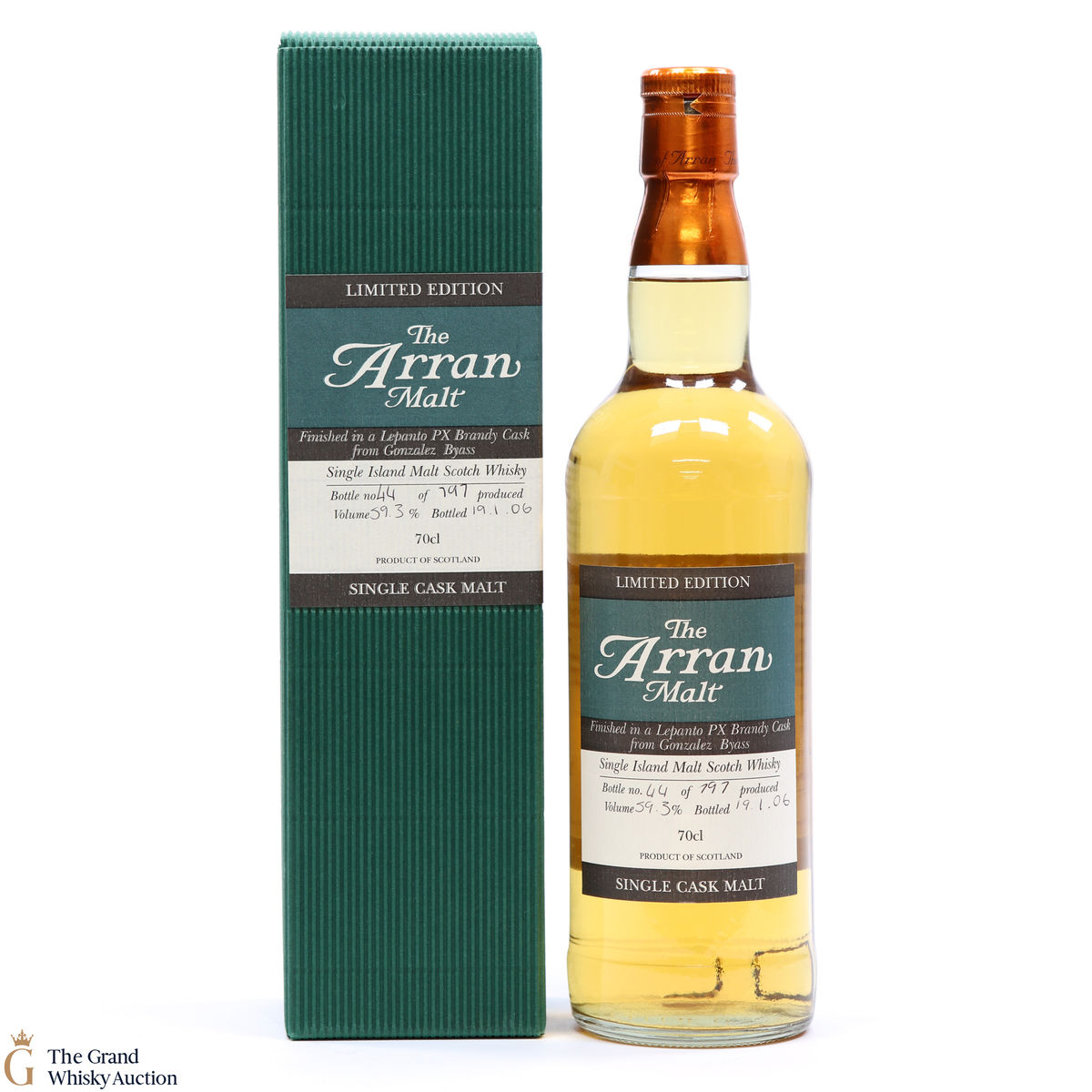 Arran - Single Cask - Lepanto PX Brandy Cask Finish