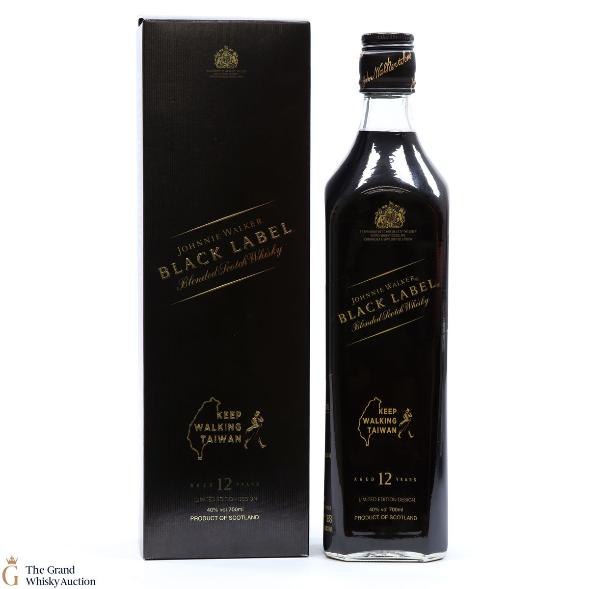 Johnnie Walker - 12 Year Old-  Black Label - Keep Walking Taiwan