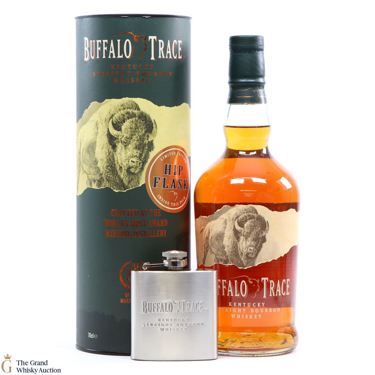 Buffalo Trace - Kentucky Bourbon & Hip Flask