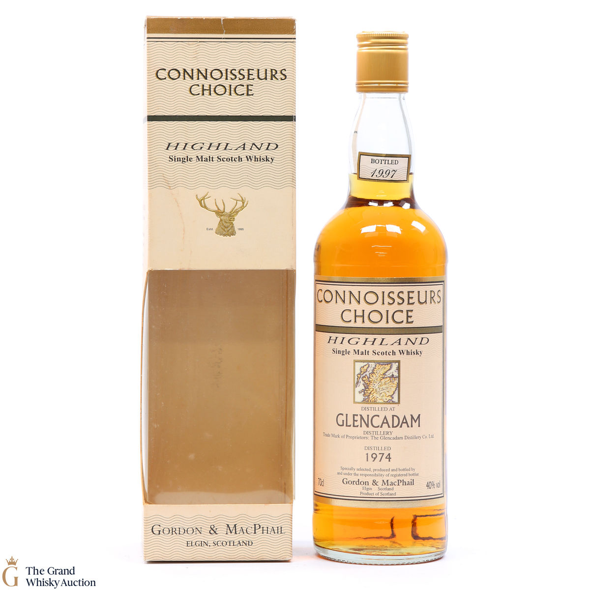 Glencadam - Connoisseurs Choice 1974 - Gordon & MacPhail 1997