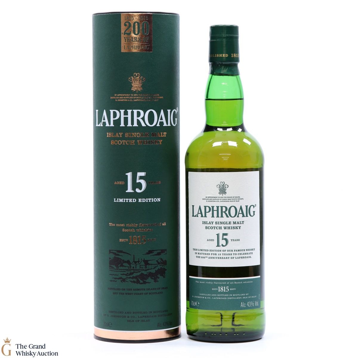 Laphroaig - 15 Year Old - 200th Anniversary Limited Edition