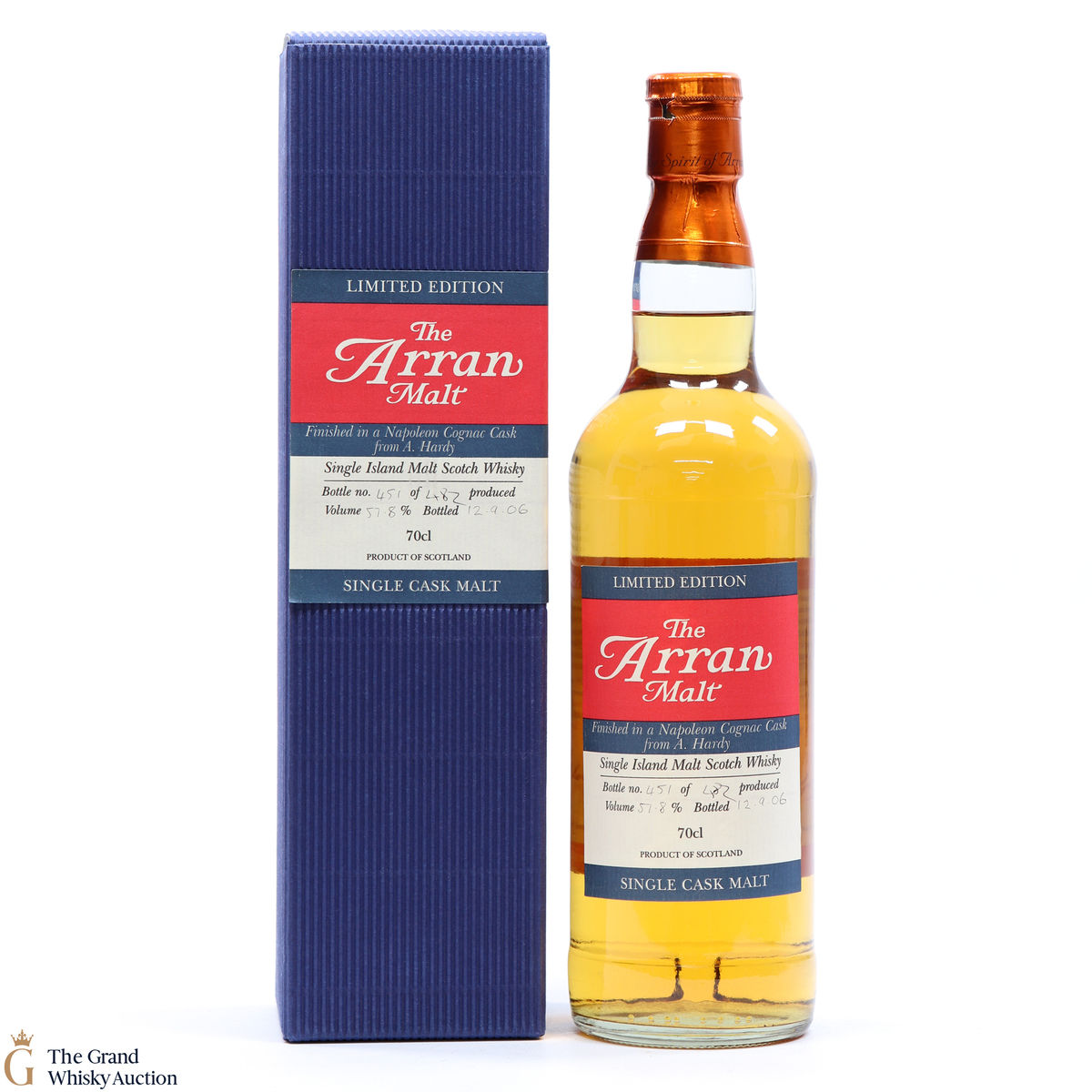 Arran - Single Cask - Napoleon Cognac Cask Finish