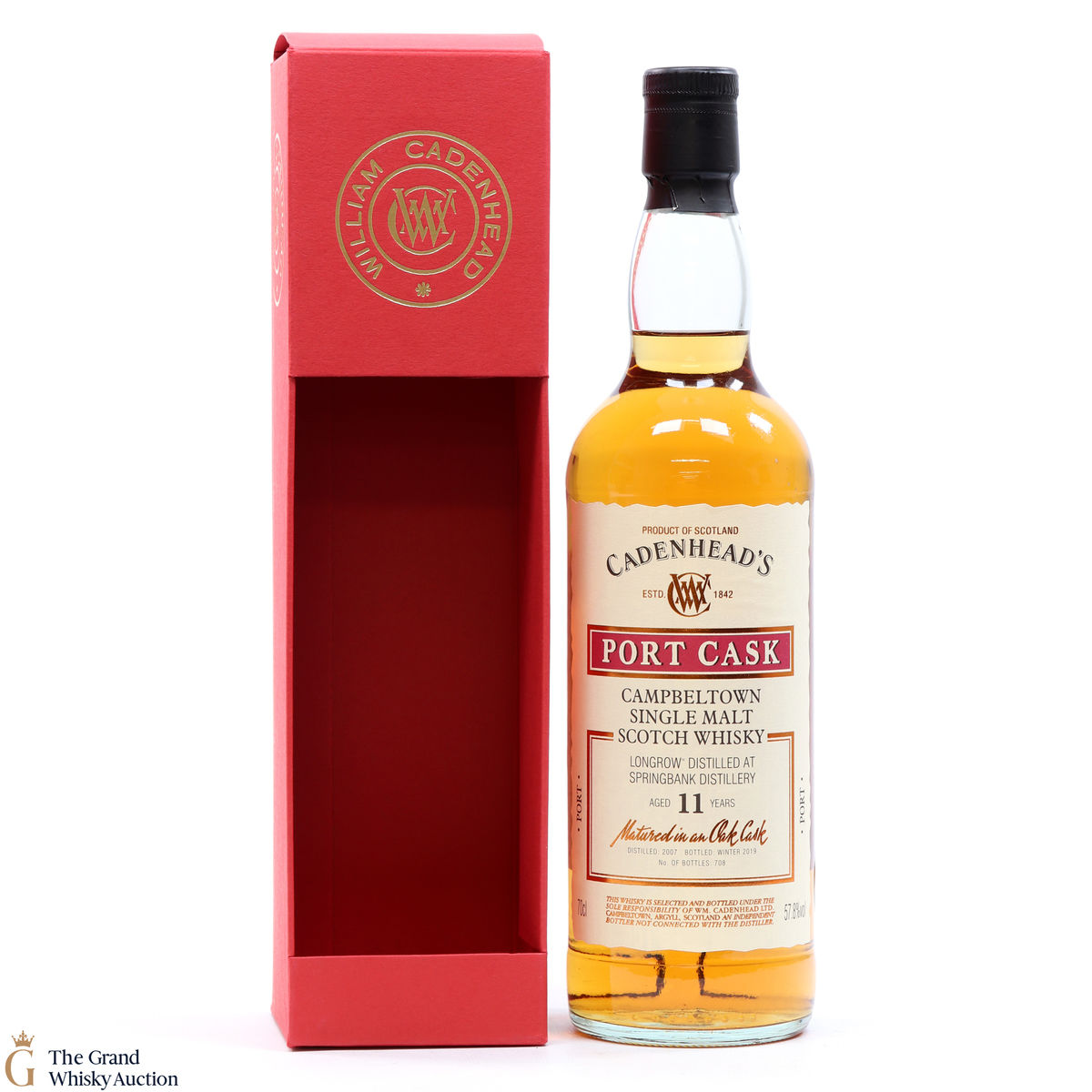 Longrow - 11 Year Old 2007 - Port Cask - Cadenhead's